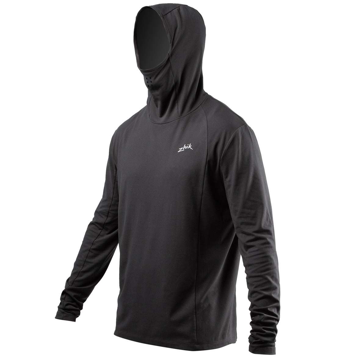 ZhikMotion Long Sleeve Hooded Top Mens